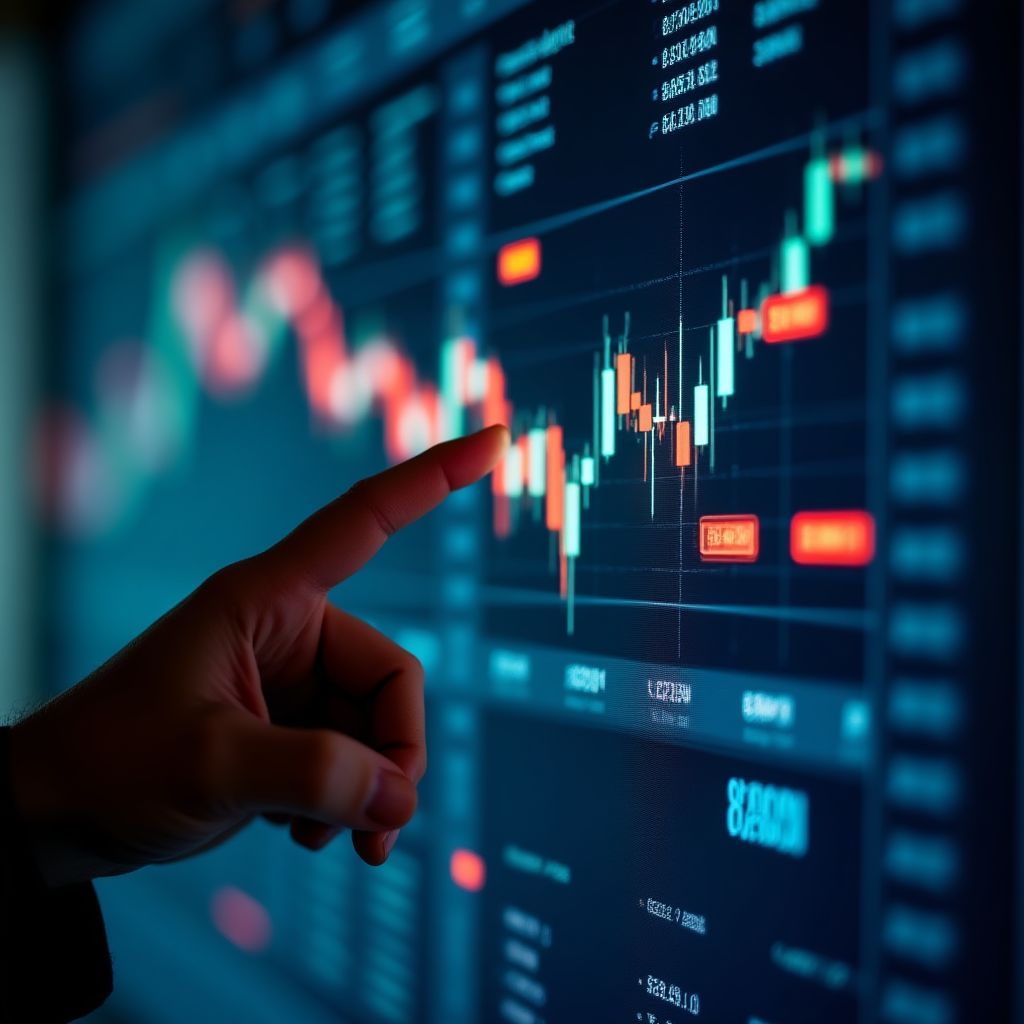 Gráficos de inversión en una pantalla